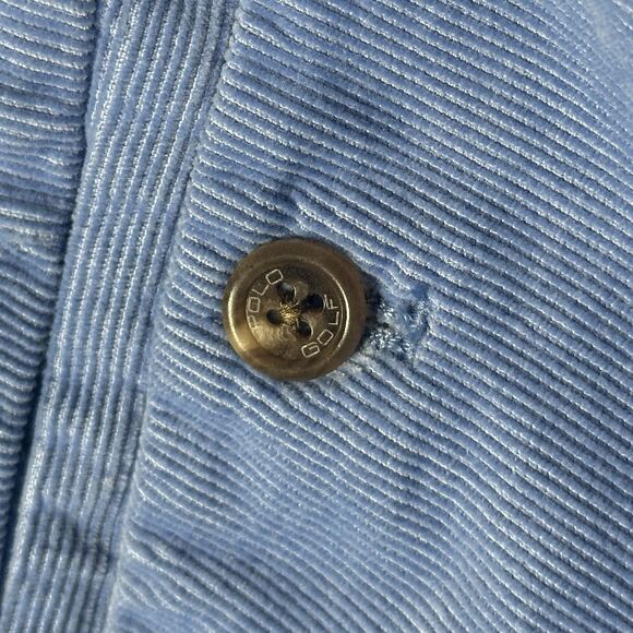 Polo GOLF Ralph Lauren Classic Corduroy Pants Men's 38 X 32 Pants Blue - Picture 12 of 13